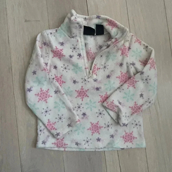 Snowflake fleece sweater - Picture 1 of 4